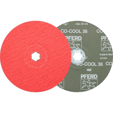 Pferd Combiclick Fiber Disc, 7", Co-Cool, 36 Grit 40747